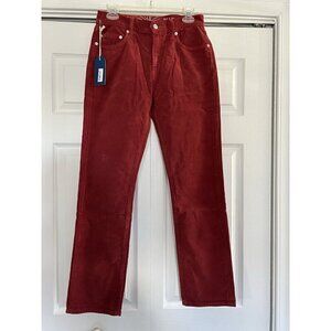 DAILY BLUE by ADRIANO GOLDSCHMIED Manya Corduroy Jeans Swing Burgundy Size 28